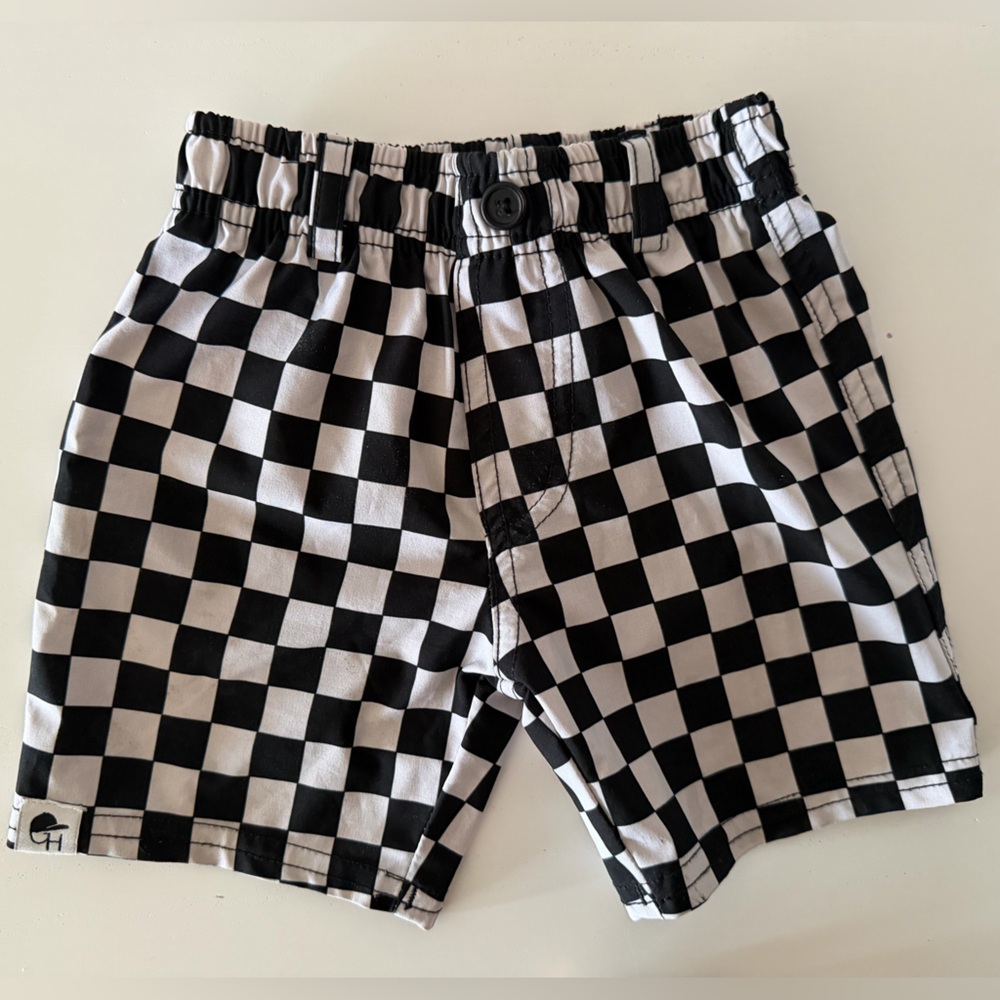 George Hats Checkered Shorts
